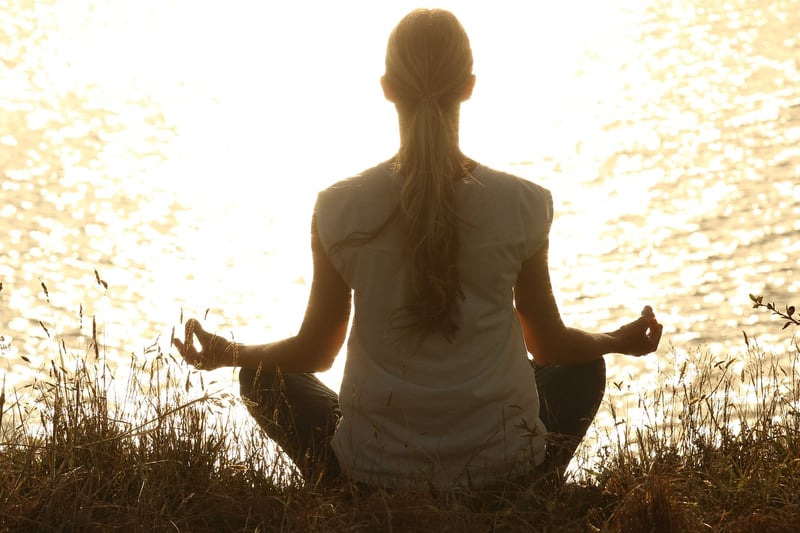 Yoga at sunrise